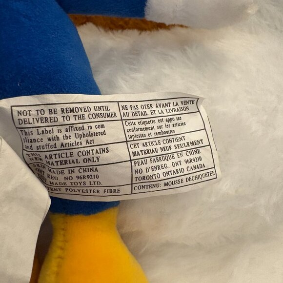 Woody Woodpecker 10in Vintage Stuffie Toy (SKU: 293TO) - Picture 6 of 13